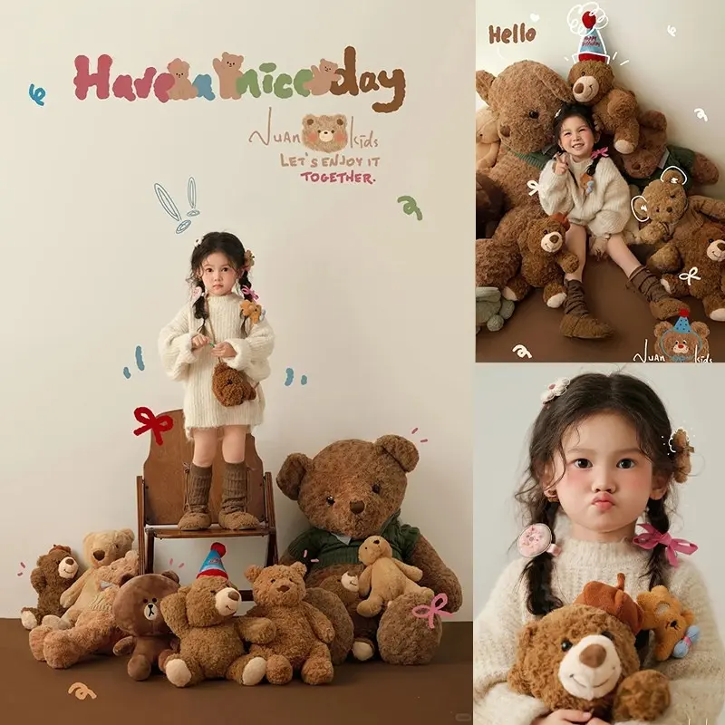 Girl Bear Theme Set 110cm - Newborn Photography Props - Image 2